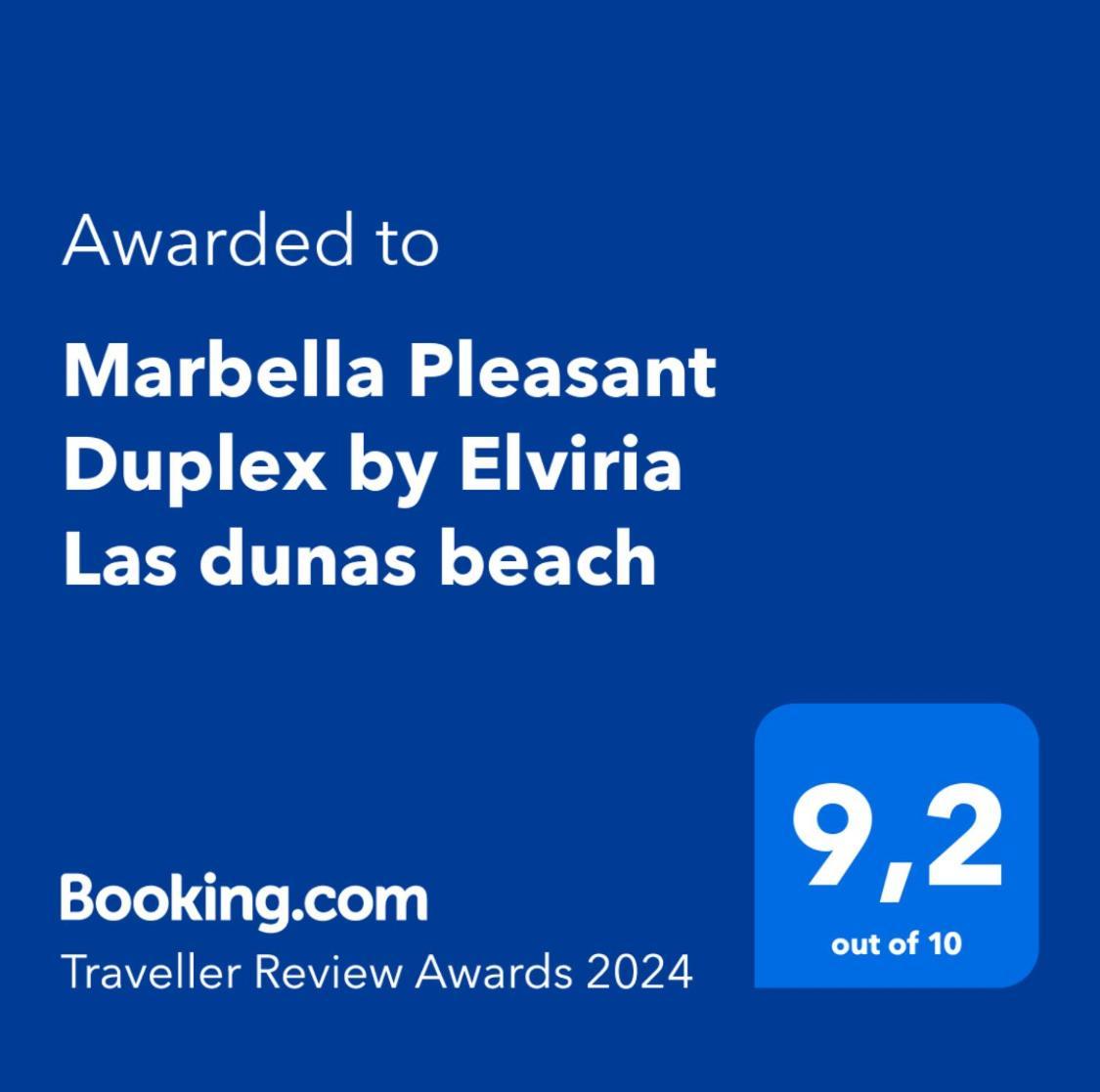 Marbella Pleasant Duplex By Elviria Las Dunas Beach Екстер'єр фото